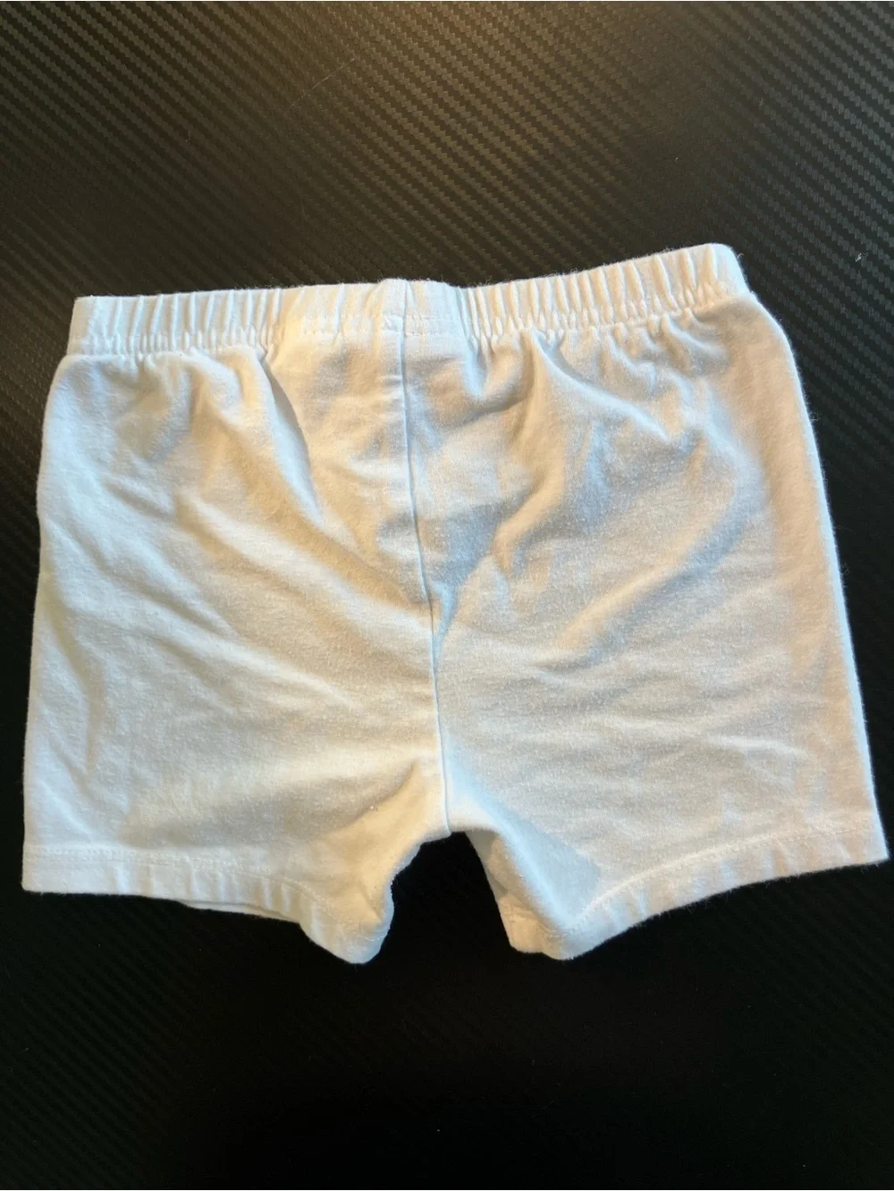 jumping beans White Toddler Shorts with Green Bean Logo